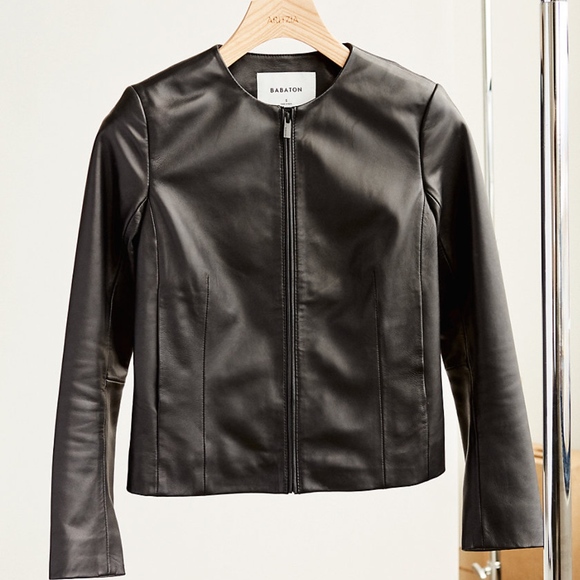 Aritzia Jackets & Blazers - Aritzia Babaton Jett Leather Jacket